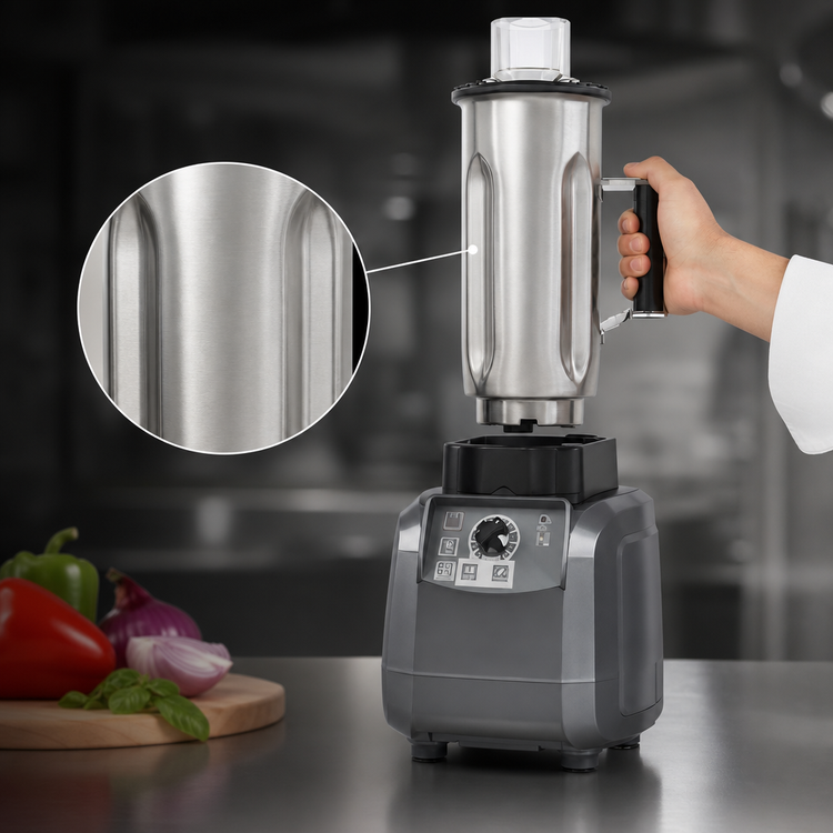 Product image #4 for Hamilton Beach Commercial Tournant 64 oz High Performance Food Blender with Removable Stainless Steel Container