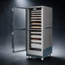 Thumbnail image #4 for Metro C5 3 Series Moisture Heated Holding and Proofing Cabinet, Full Height, Dutch Clear Doors, Gray, Mobile, 120V