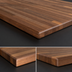 Thumbnail image #4 for Boos Block American Black Walnut Blended Edge Grain Kitchen Countertop, 144 x 32 x 1-1/2 Inch, Varnique Finish