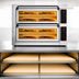 Thumbnail image #4 for PizzaMaster 400 Series Countertop Electric Stone Hearth Pizza Oven, 2 Chambers, 4 Stones per Oven (PM 402ED-4DW)