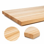 Thumbnail image #4 for John Boos Boos Block KCT10832-V Commercial Maple Kitchen Countertop, 108 x 32 x 1-1/2 in., Edge Grain, Varnique Finish
