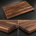 Thumbnail image #4 for Boos Block American Black Walnut Blended Rails, Edge Grain Kitchen Countertop, 12 x 25 Inch, 1-1/2 Inch Thick