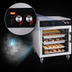 Thumbnail image #4 for Hatco Flav-R-Savor® Pass-Thru Mobile Heated Holding Cabinet with Glass Doors, 6 Full-Size Sheet Pan Capacity