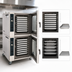 Thumbnail image #4 for Blodgett CNVX-14G DBL Double-Stack Gas Convection Oven, 2 Decks, Full-Size Pan Capacity
