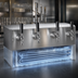 Thumbnail image #4 for Perlick 4040A4B 13-Inch Spacesaver Underbar Glycol-Cooled Draft Beer Dispensing Head, 4 Faucets