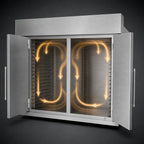 Thumbnail image #4 for Doyon Baking Equipment (Middleby) KDPR23 Two-Section Roll-In Retarder Proofer Cabinet, Digital Touchscreen, Self-Contained Refrigeration