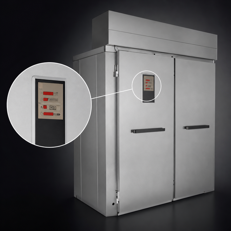 Product image #4 for Baxter RPW2S Double Wide Roll-In Retarder/Proofer Cabinet, 60.5-Inch Deep, Floor Model, Electric Heat, Remote R448A Refrigeration