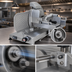 Thumbnail image #4 for Trento S Series Manual Horizontal Feed Meat Slicer, 14-Inch Blade, Gear Driven, 110V