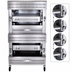 Thumbnail image #5 for Vulcan V Series VIB2 Double Deck Range-Match Gas Upright Broiler, Infrared Over Ceramic, 200,000 BTU