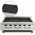 Thumbnail image #4 for Vulcan VACB47 Heavy-Duty 46-7/8-Inch Countertop Gas Charbroiler with 8 Burners