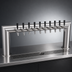 Thumbnail image #4 for Krowne 10-Faucet Pass-Thru Glycol-Cooled Beer Tower, 43-Inch Overall Length, Brushed Stainless Steel