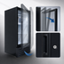 Thumbnail image #4 for Beverage-Air Marketeer MT10-1B Single-Section Reach-In Glass Door Merchandiser Refrigerator, Black, 9.43 Cu. Ft.