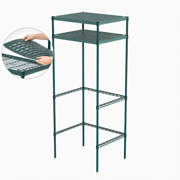 Product image #4 for Metro Super Erecta Pro 30 Inch W x 24 Inch D Food Locker and Takeout Shelf Housing Unit with 2 Overhead Shelves