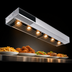 Thumbnail image #4 for Hatco Glo-Ray® High-Watt 72-Inch Lighted Dual Infra-Black Strip Heater with 6-Inch Spacer, 240V