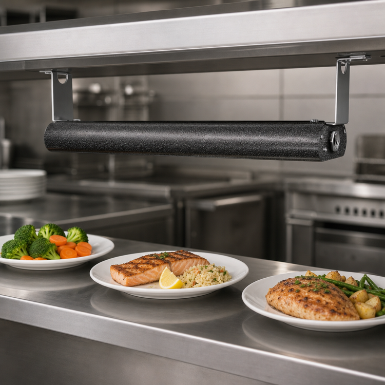 Product image #4 for Vollrath 42-Inch Low Profile Unlighted Strip Heat Lamp with Remote Toggle Switch
