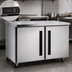 Thumbnail image #4 for Centerline by Traulsen 36-Inch Two-Section Undercounter Reach-In Freezer with Solid Left/Left Doors, 9 Cu. Ft.