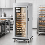 Thumbnail image #4 for Metro C5 C599L-SFC-LPFC Controlled Humidity Heated Holding and Proofing Cabinet, Pass-Thru, Full Glass Doors, 18 Full-Size Pan Capacity