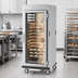 Thumbnail image #4 for Metro C5 9 Series Full-Height Pass-Thru Controlled Humidity Heated Holding and Proofing Cabinet with Full Glass Doors and Lip Load Slides