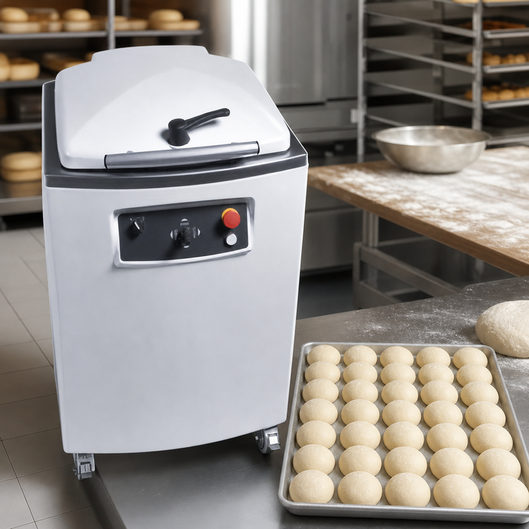 Product image #4 for Univex SQD30 Semi-Automatic Square Dough Divider, 30-Piece Floor Model