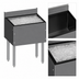 Thumbnail image #4 for CHOICE Extra Deep 42-Inch x 19-Inch Stainless Steel Underbar Ice Bin with 10-Circuit Cold Plate, 162 lb. Capacity