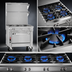 Thumbnail image #4 for Southbend Platinum Heavy Duty 36-Inch Modular Gas Sectional Range with 4 Open Burners