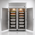 Thumbnail image #4 for SPEC SERIES Two-Section Roll-In Heated Cabinet with Locking Stainless Steel Doors