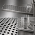 Thumbnail image #4 for 30 Inch Surface-Mount Stainless Steel Drip Tray Trough with Integral Glass Rinser