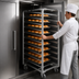 Thumbnail image #4 for Baxter Stainless Steel Single Side-Load Rack for Double Rack Oven, 12 Slides, 5-Inch Spacing