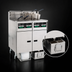 Thumbnail image #4 for Solstice Supreme Reduced Oil Volume Gas Fryer with Full Frypot, 32 lb. Oil Capacity, and Built-In Filter Drawer System