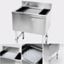 Thumbnail image #4 for Advance Tabco Underbar Basics™ Stainless Steel 30-Inch Wide Cocktail Unit with 12-Inch Deep Ice Bin and 10-Circuit Cold Plate