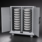 Thumbnail image #4 for Metro MBQ MBQ-150D Two-Door Insulated Heated Banquet Holding Cabinet, 150-Plate Capacity, Stainless Steel, Thermostatic, 120V