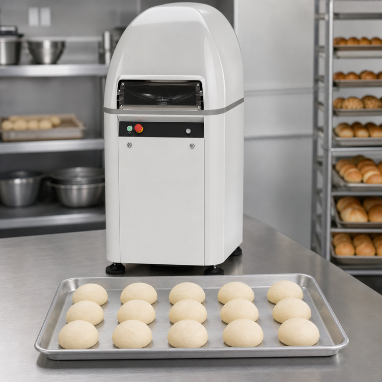 Product image #4 for Univex ABDR15 Automatic 15-Piece Bun Divider/Rounder