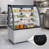 Thumbnail image #4 for 48-Inch Curved Glass Refrigerated Floor Deli Case with 3 Adjustable Glass Shelves