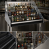 Thumbnail image #4 for Glastender 5-Step Freestanding Underbar Liquor Steps with Clear Lift-Off Cover, 30 Inch W x 29 Inch D, Stainless Steel