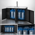 Thumbnail image #4 for True Pass-Thru Single-Zone Refrigerated Draft Bar Cooler, 60-Inch, 4 Doors, 1 Beer Column