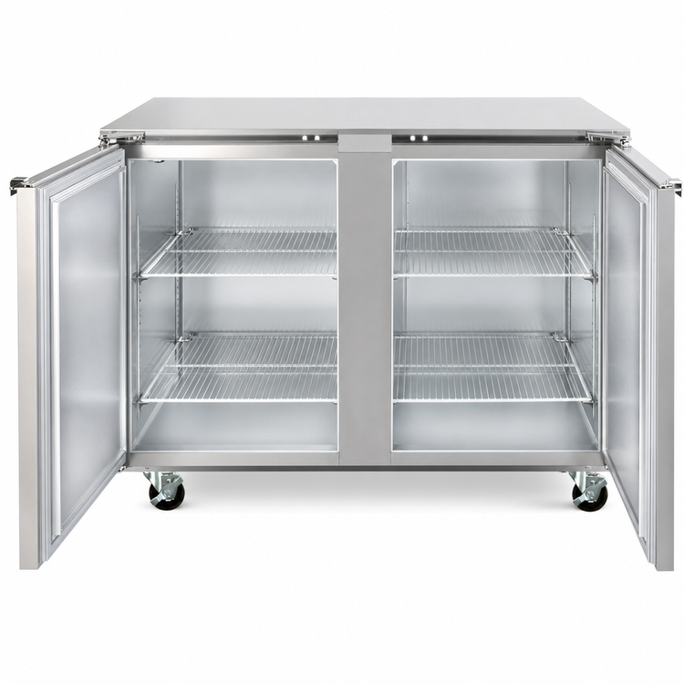 Product image #4 for Traulsen Dealer's Choice ULT48-LL 48-Inch Two-Section Undercounter Freezer with Solid Left/Left Hinging