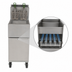 Thumbnail image #4 for Frymaster/Dean ESG High Efficiency Value 35 lb. Gas Floor Fryer, Tube-Type, Millivolt Controls