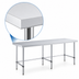 Thumbnail image #4 for Sapphire 84-Inch x 14-Inch Stainless Steel Flat Top Work Table
