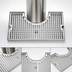 Thumbnail image #4 for Stainless Steel Surface-Mount Drip Tray Trough for Draft Beer Columns, 14 x 8 Inches