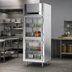 Thumbnail image #4 for Victory UltraSpec FSA-1N-S1-HG-HC One-Section Shallow Depth Glass Half-Door Reach-in Freezer with V-Core™ Technology