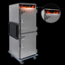 Thumbnail image #4 for Cres Cor 30.5 Inch Wide Insulated Mobile Heated Holding Cabinet with Dutch Doors, 6 Pan Capacity, Stainless Steel, 120V