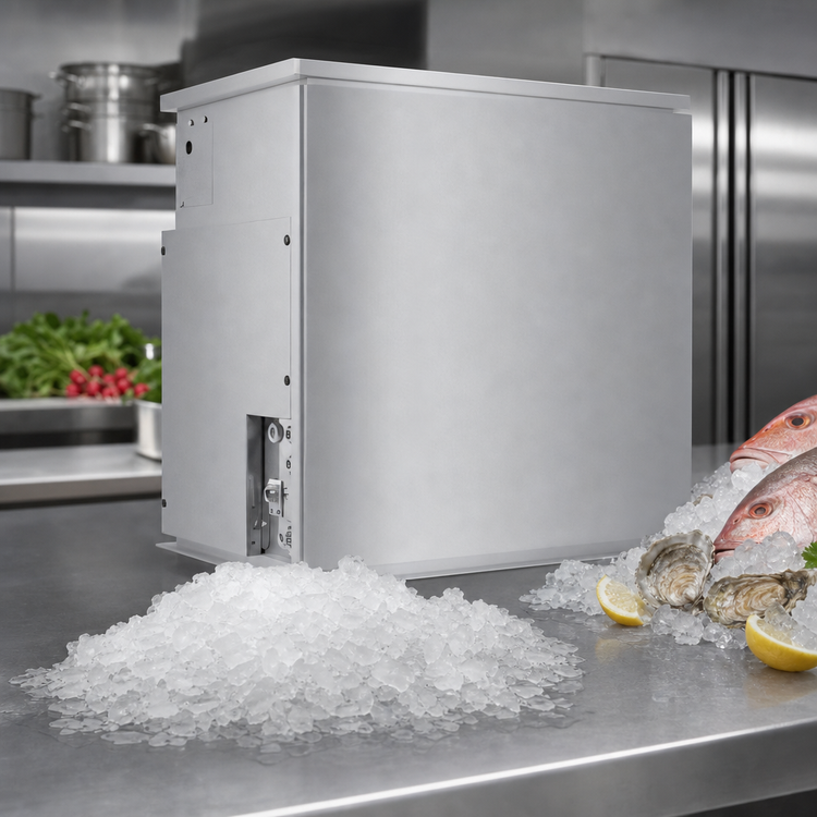Product image #4 for Manitowoc QuietQube RFF-2200C Remote Air-Cooled Flake Ice Machine, 208-230V, Single Phase