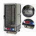 Thumbnail image #4 for Metro C5 3 Series Mobile Moisture Heated Holding & Proofing Cabinet, 3/4 Height, Gray Insulation Armour, Full-Length Clear Door, Lip Load Slides