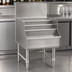 Thumbnail image #4 for Spec-Bar 36-Inch Freestanding 4-Step Stainless Steel Liquor Bottle Display Unit
