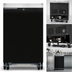 Thumbnail image #4 for Continental Refrigerator 24-Inch One-Door Back Bar Cooler with Stainless Steel Top and R-290 Refrigeration