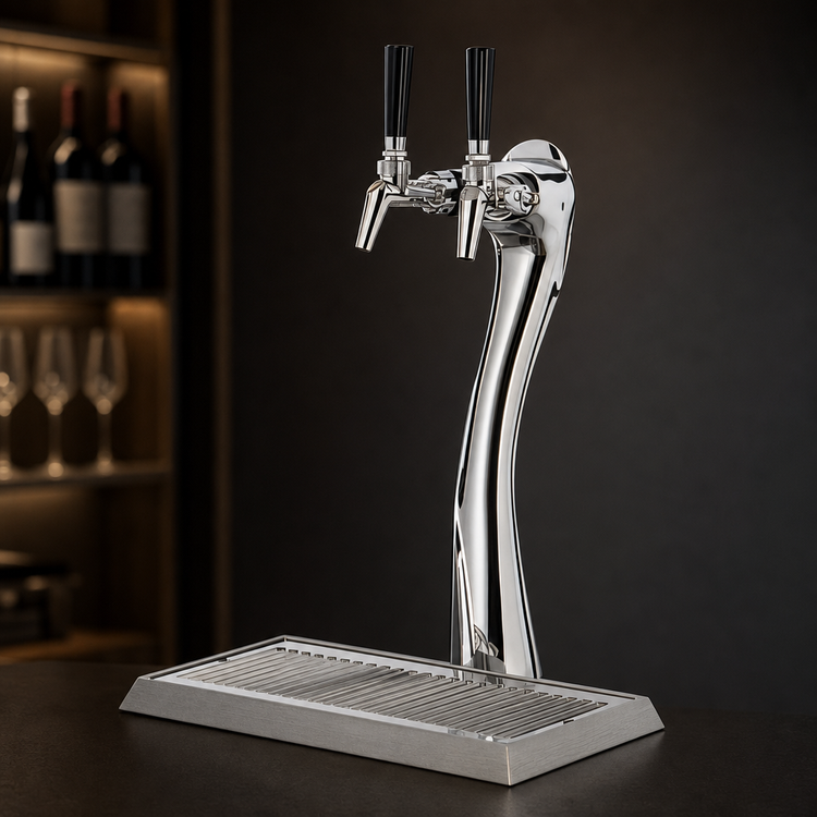 Product image #4 for Perlick Lucky Tower Style 2-Faucet Wine Dispensing Kit for DZS36