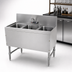 Thumbnail image #4 for Advance Tabco Prestige Supreme 3-Compartment Underbar Sink Unit with Splash-Mount Faucet