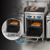 Thumbnail image #4 for Comstock-Castle Commercial 24-Inch Gas Char-Broiler Range with Space-Saver Oven