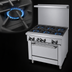 Thumbnail image #4 for Garland GF Starfire Pro 36-Inch Gas Restaurant Range with 6 Open Burners and Standard Oven