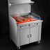 Thumbnail image #4 for Southbend Platinum Heavy Duty 48-Inch Gas Plancha Range with Convection Oven and Storage Cabinet